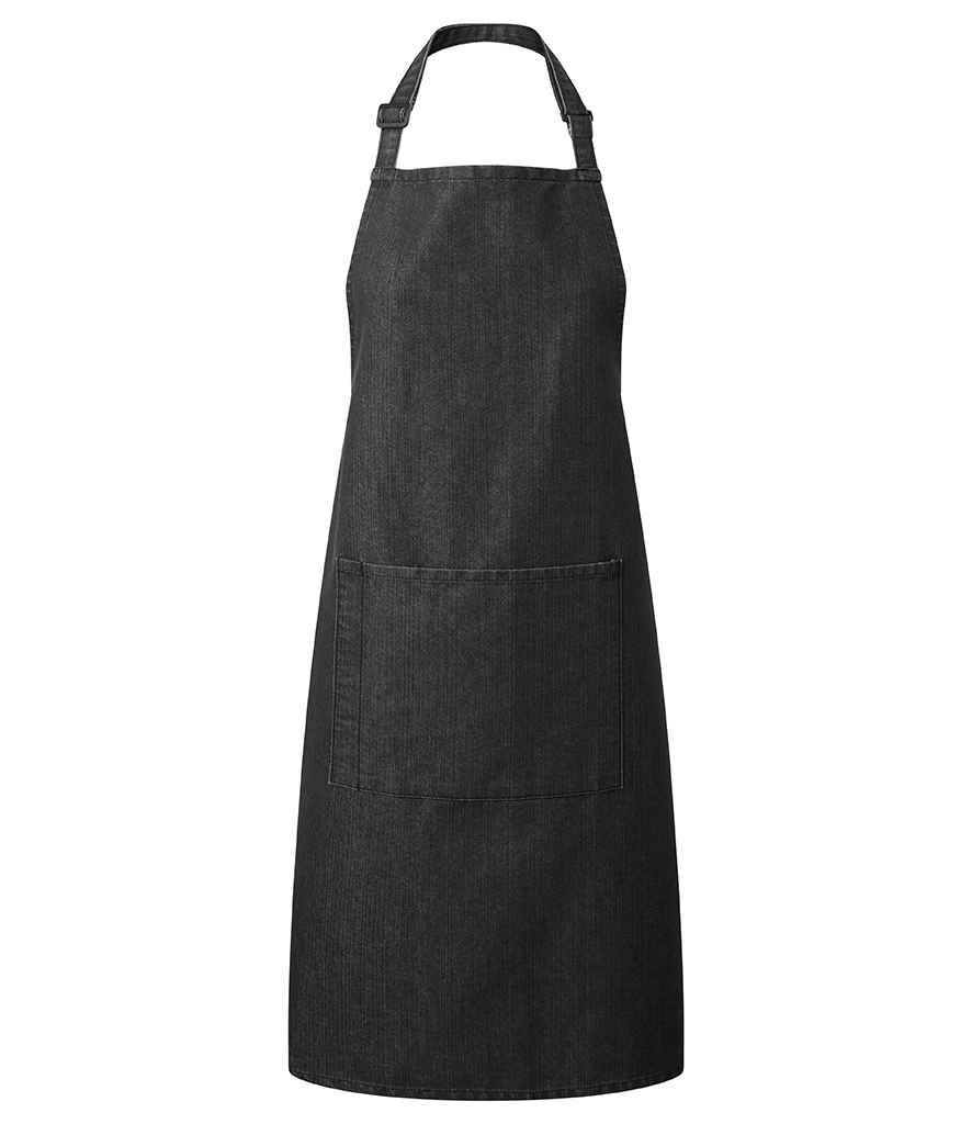 Premier 'Colours' Bib Apron with Pocket - FRONT