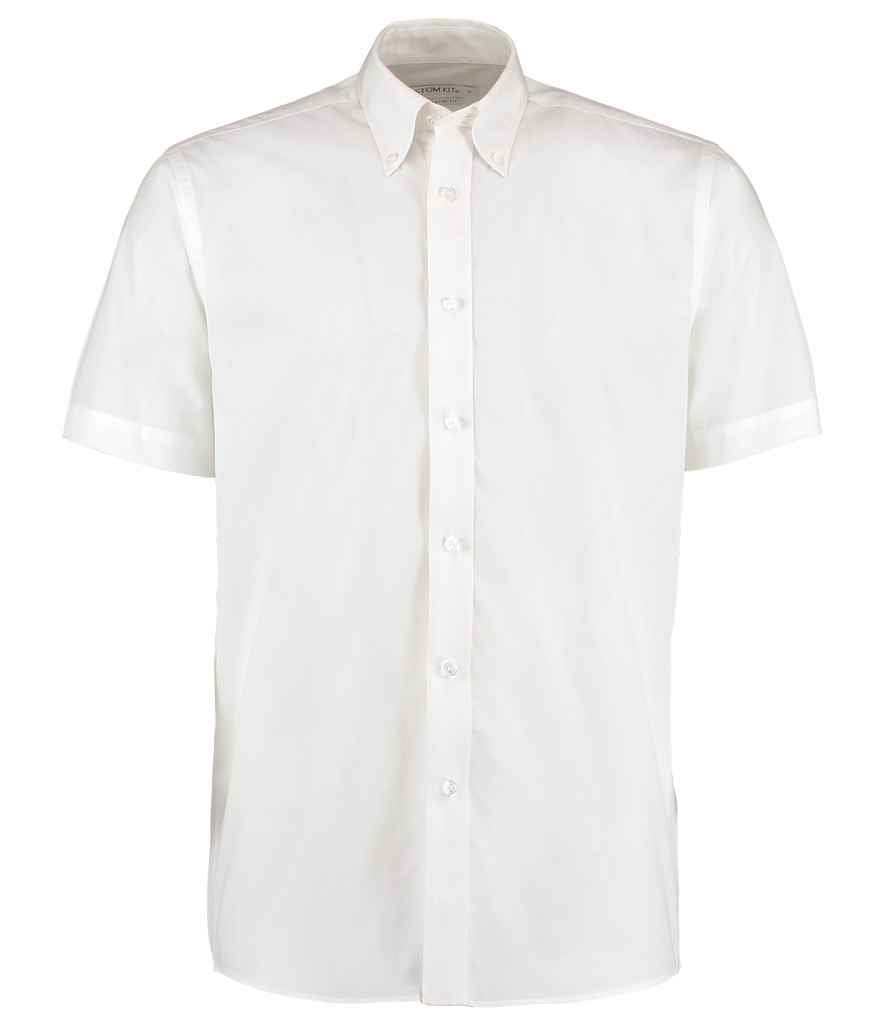 Kustom Kit Short Sleeve Classic Fit Workforce Shirt - FRONT