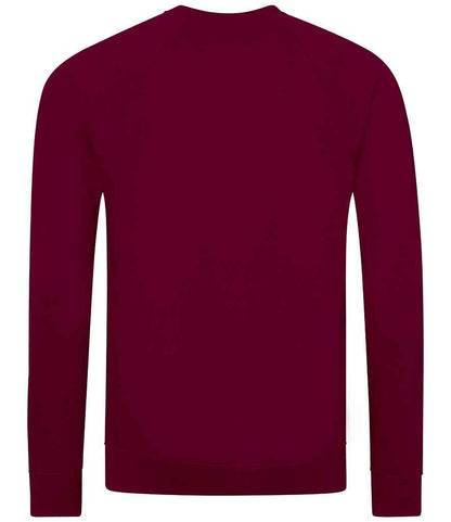 AWDis Academy Senior Raglan Sweatshirt - Burgundy (AC001)