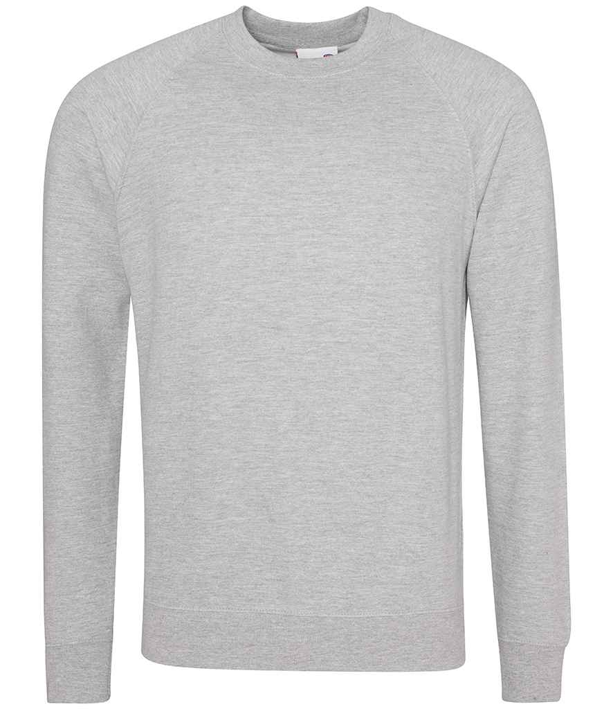 AWDis Academy Senior Raglan Sweatshirt - Grey (AC001)