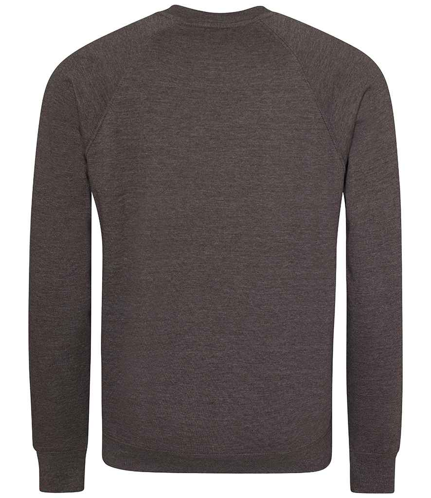 AWDis Academy Senior Raglan Sweatshirt - Charcoal (AC001)