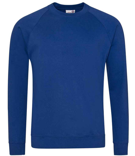 AWDis Academy Senior Raglan Sweatshirt - Deep Royal (AC001)