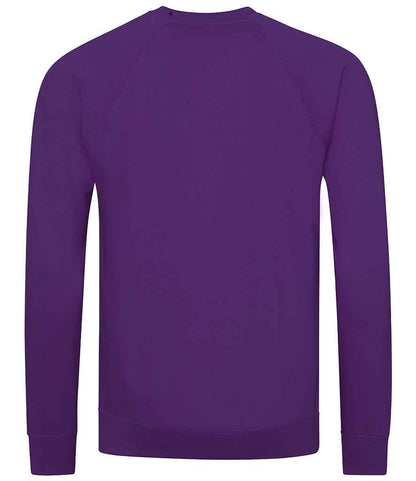 AWDis Academy Senior Raglan Sweatshirt - Purple (AC001)