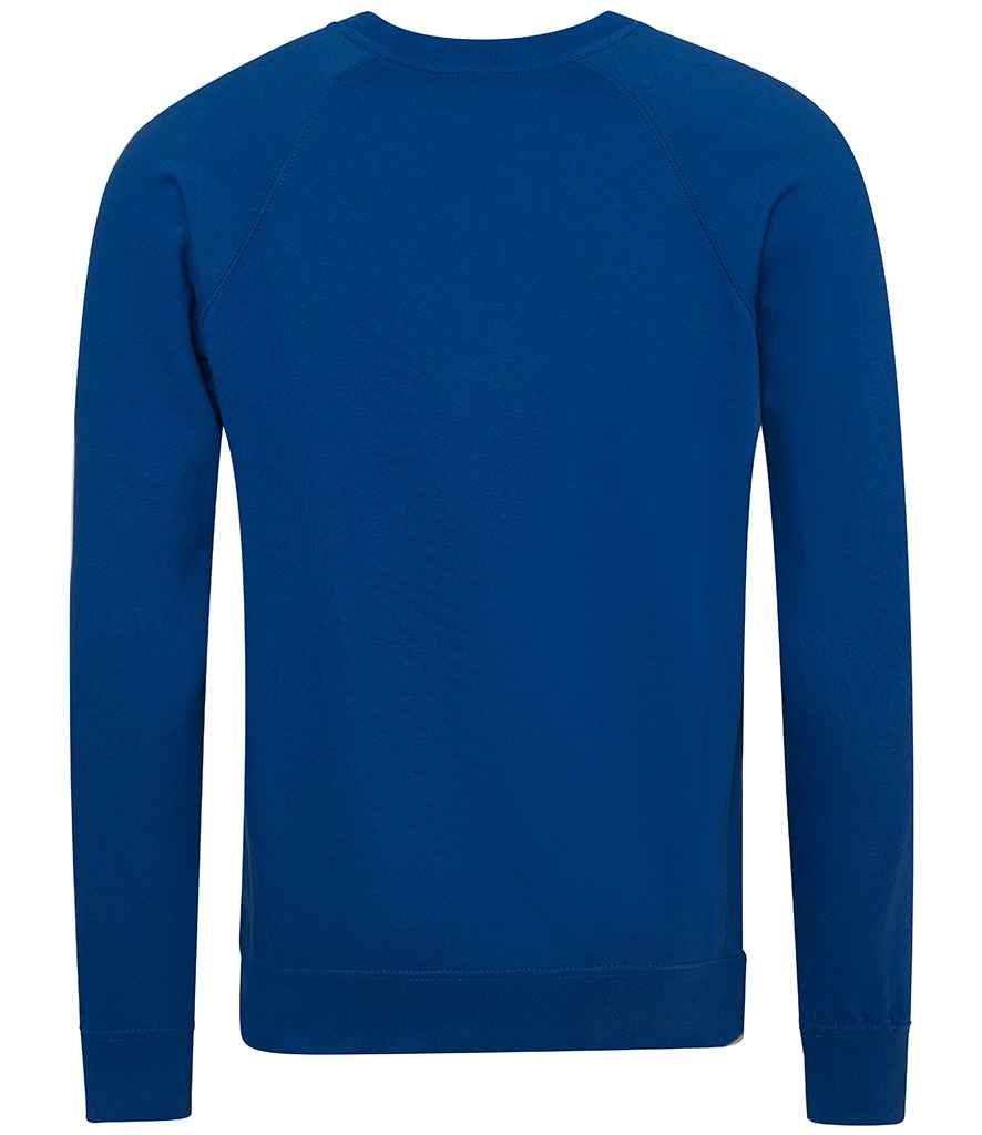 AWDis Academy Senior Raglan Sweatshirt - Royal Blue (AC001)