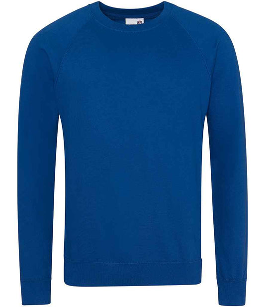AWDis Academy Senior Raglan Sweatshirt - Royal Blue (AC001)