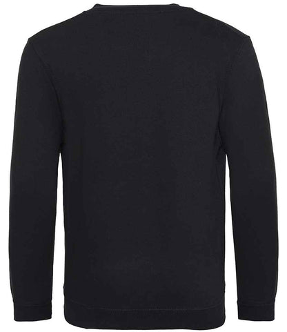 AWDis Academy Kids V Neck Sweatshirt - Black (AC003B)