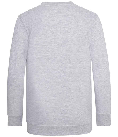 AWDis Academy Kids V Neck Sweatshirt - Grey (AC003B)
