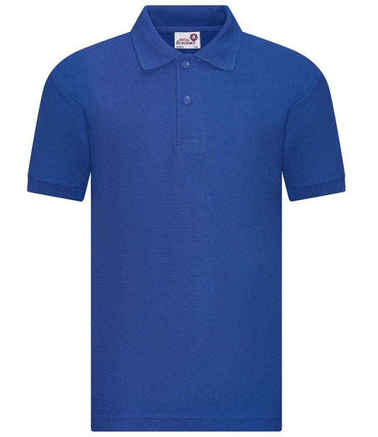 AWDis Academy Kids Piqué Polo Shirt - Royal Blue (AC004B)