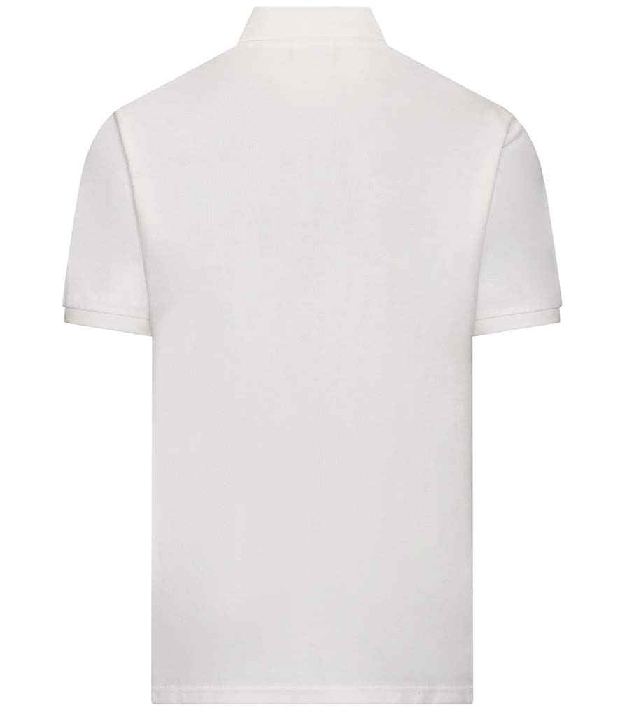 AWDis Academy Senior Piqué Polo Shirt - White (AC004)