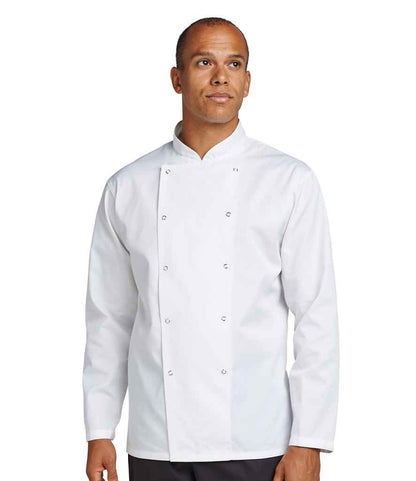 Dennys Long Sleeve Chef's Jacket - White (AF001)