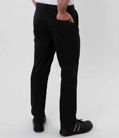 ADC Slim Fit Stretch Trousers - Black (AF021)