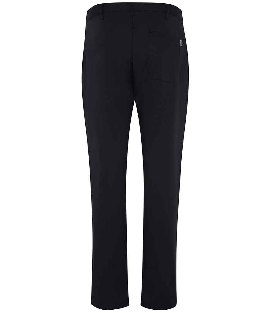 ADC Ladies Slim Fit Stretch Trousers - Black (AF022)