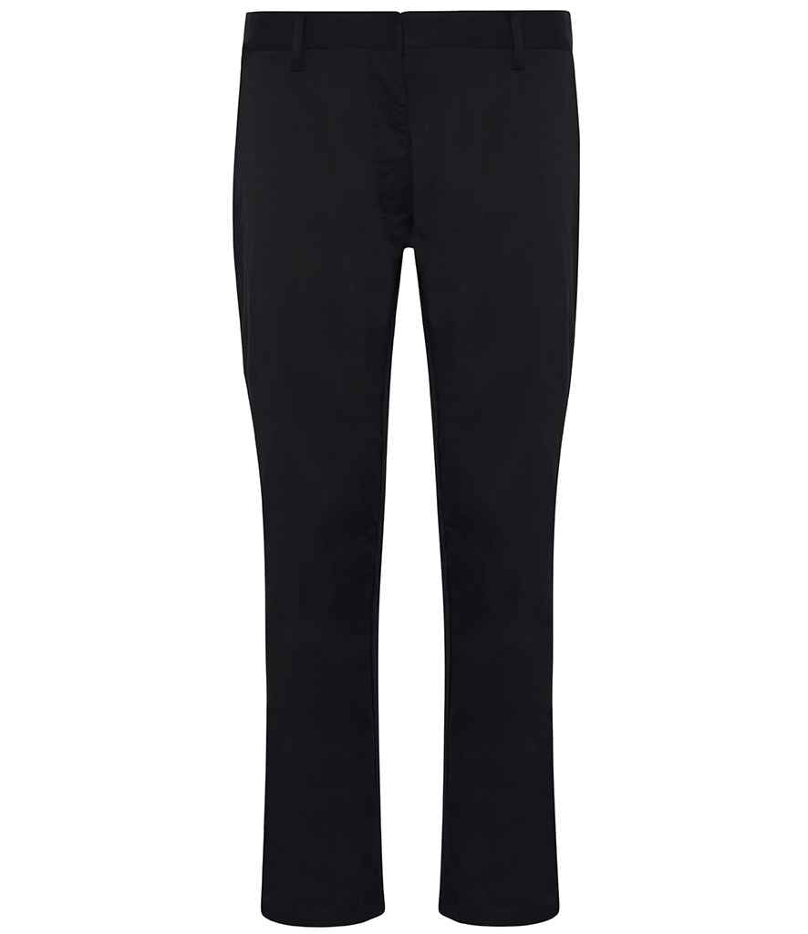 ADC Ladies Slim Fit Stretch Trousers - Black (AF022)