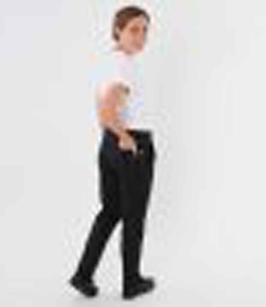 ADC Ladies Slim Fit Stretch Trousers - Black (AF022)