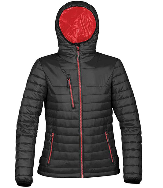 Stormtech Stormtech Ladies Gravity Thermal Jacket - Black/True Red (AFP1W)