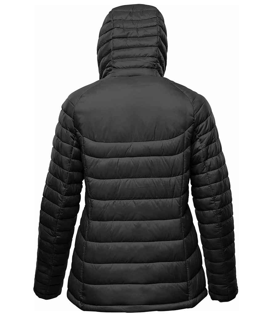Stormtech Stormtech Ladies Stavanger Thermal Padded Jacket - Black/Graphite Grey (AFP2W)