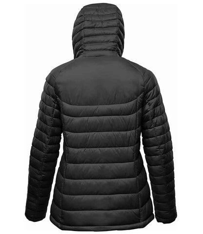 Stormtech Stormtech Ladies Stavanger Thermal Padded Jacket - Black/Graphite Grey (AFP2W)