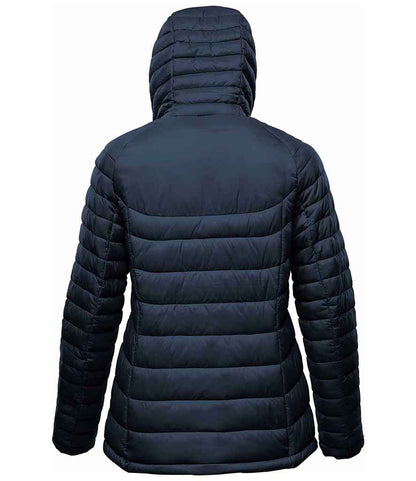 Stormtech Stormtech Ladies Stavanger Thermal Padded Jacket - Navy/Graphite Grey (AFP2W)