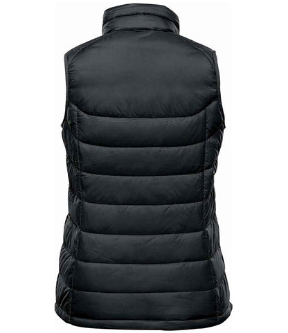 Stormtech Stormtech Ladies Stavanger Thermal Bodywarmer - Black/Graphite Grey (AFV1W)