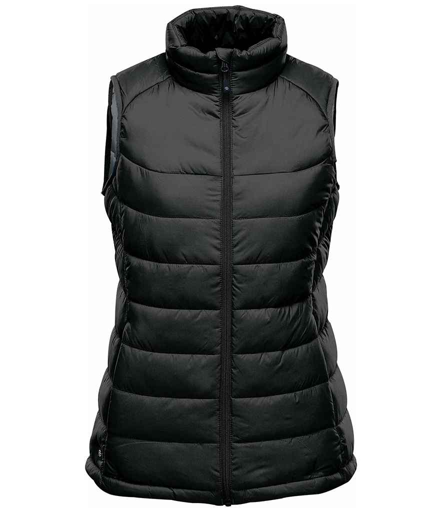 Stormtech Stormtech Ladies Stavanger Thermal Bodywarmer - Black/Graphite Grey (AFV1W)