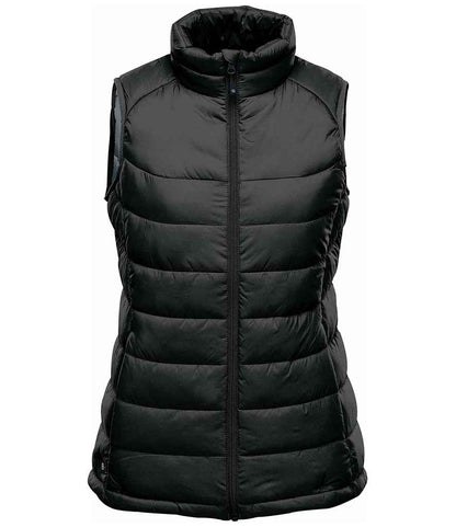 Stormtech Stormtech Ladies Stavanger Thermal Bodywarmer - Black/Graphite Grey (AFV1W)