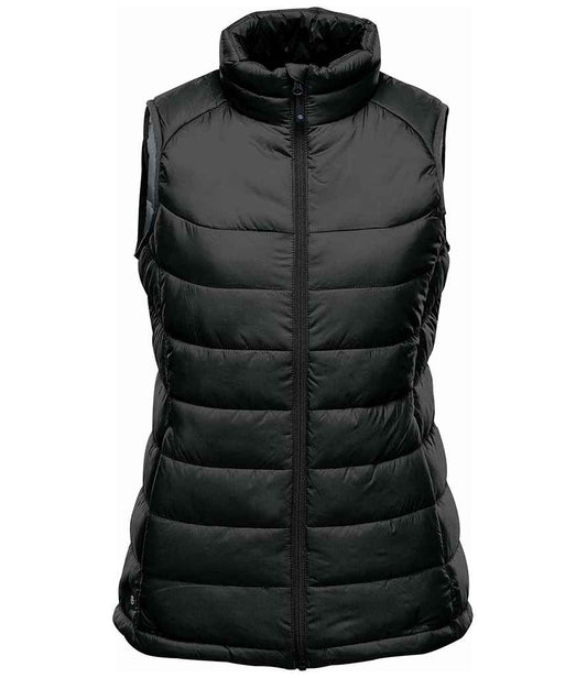 Stormtech Stormtech Ladies Stavanger Thermal Bodywarmer - Black/Graphite Grey (AFV1W)