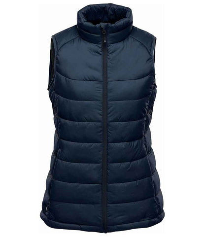 Stormtech Stormtech Ladies Stavanger Thermal Bodywarmer - Navy/Graphite Grey (AFV1W)