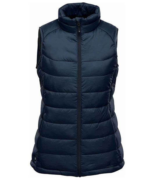 Stormtech Stormtech Ladies Stavanger Thermal Bodywarmer - Navy/Graphite Grey (AFV1W)