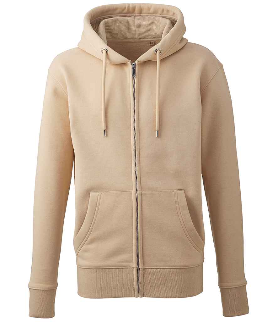 Anthem Organic Full Zip Hoodie - Desert Sand (AM02)