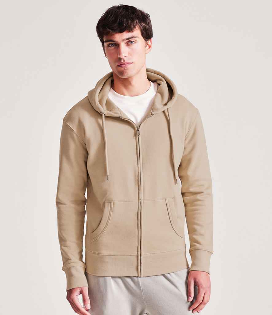 Anthem Organic Full Zip Hoodie - Desert Sand (AM02)