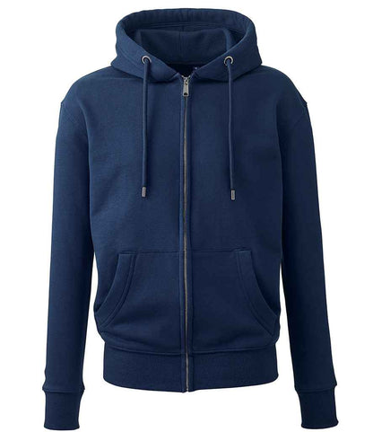 Anthem Organic Full Zip Hoodie - Navy (AM02)