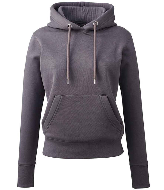 Anthem Ladies Organic Hoodie - Charcoal (AM03)