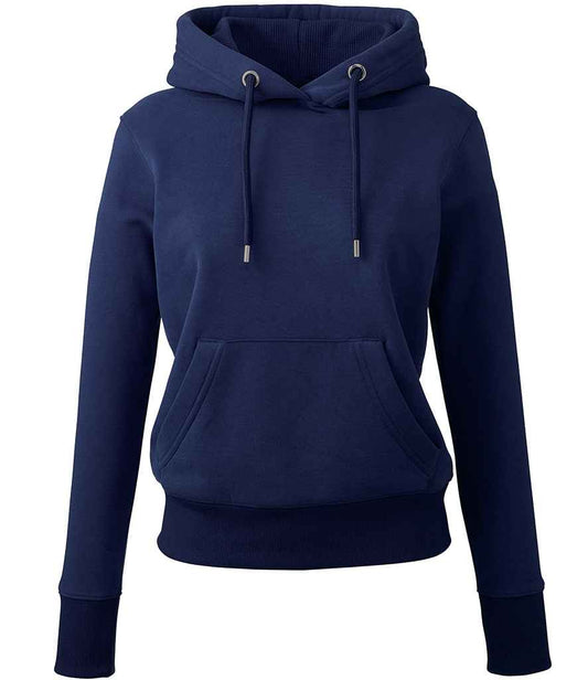 Anthem Ladies Organic Hoodie - Oxford Navy (AM03)