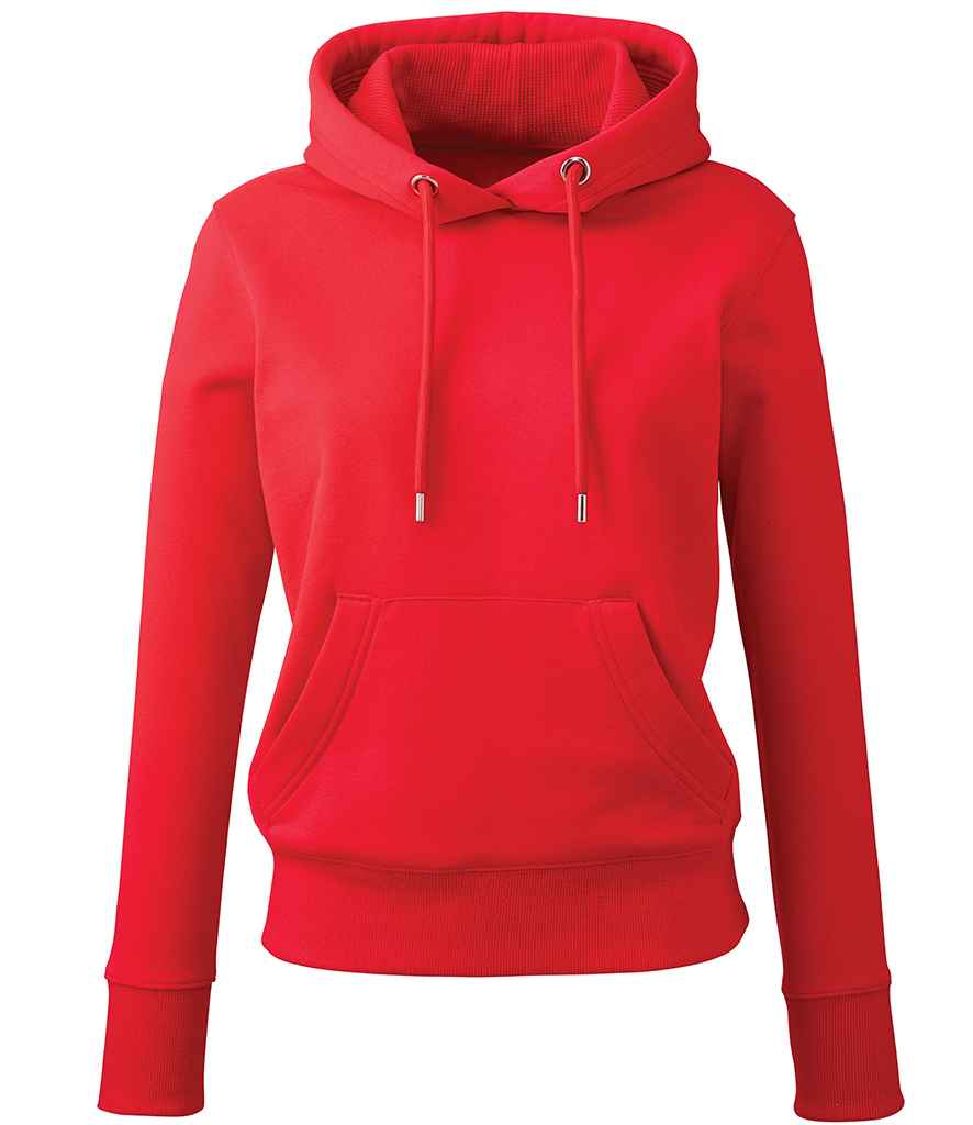 Anthem Ladies Organic Hoodie - Red (AM03)