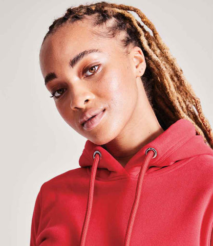 Anthem Ladies Organic Hoodie - Red (AM03)