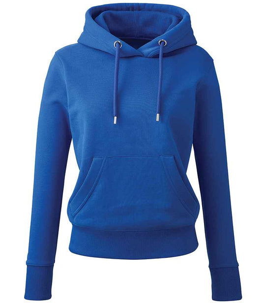 Anthem Ladies Organic Hoodie - Royal Blue (AM03)