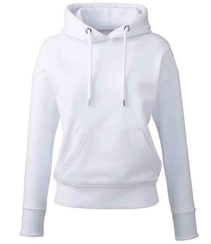 Anthem Ladies Organic Hoodie - White (AM03)