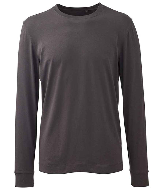 Anthem Anthem Organic Long Sleeve T-Shirt - Charcoal (AM11)