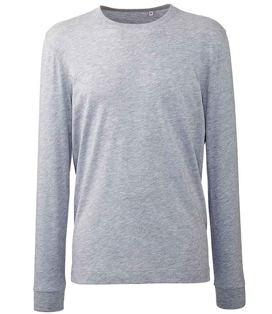 Anthem Anthem Organic Long Sleeve T-Shirt - Grey Marl (AM11)