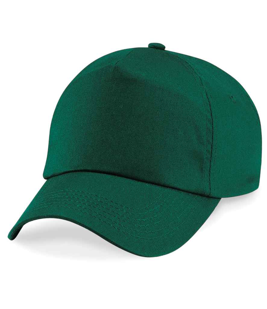 Beechfield Kids Original 5 Panel Cap - Bottle Green (BB10B)