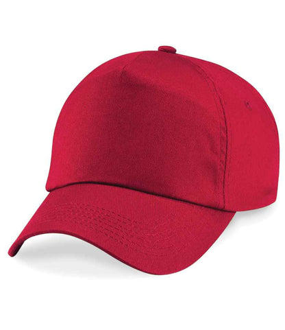 Beechfield Kids Original 5 Panel Cap - Classic Red (BB10B)
