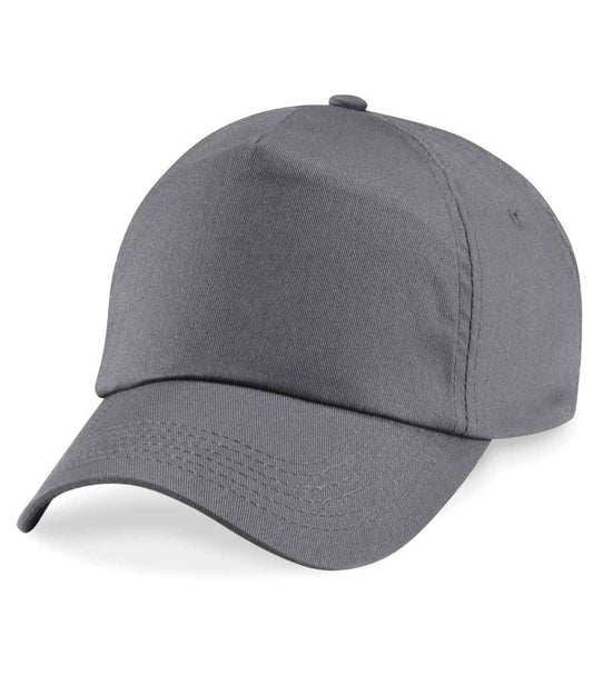 Beechfield Kids Original 5 Panel Cap - Graphite Grey (BB10B)