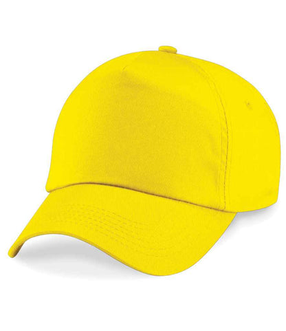 Beechfield Kids Original 5 Panel Cap - Yellow (BB10B)