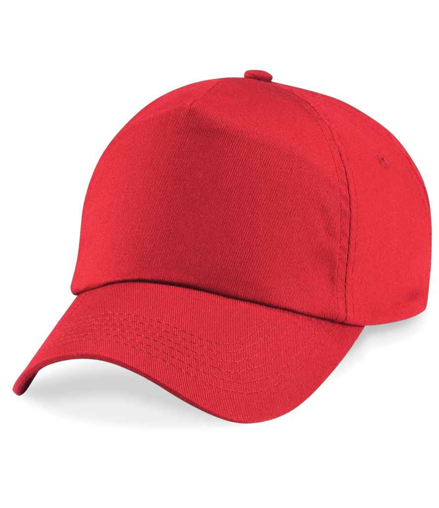 Beechfield Original 5 Panel Cap - Bright Red (BB10)