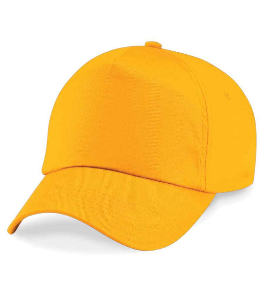 Beechfield Original 5 Panel Cap - Gold (BB10)