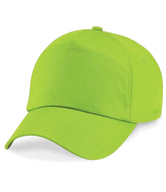 Beechfield Original 5 Panel Cap - Lime Green (BB10)