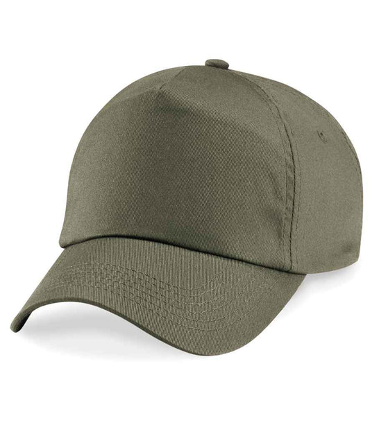 Beechfield Original 5 Panel Cap - Olive Green (BB10)