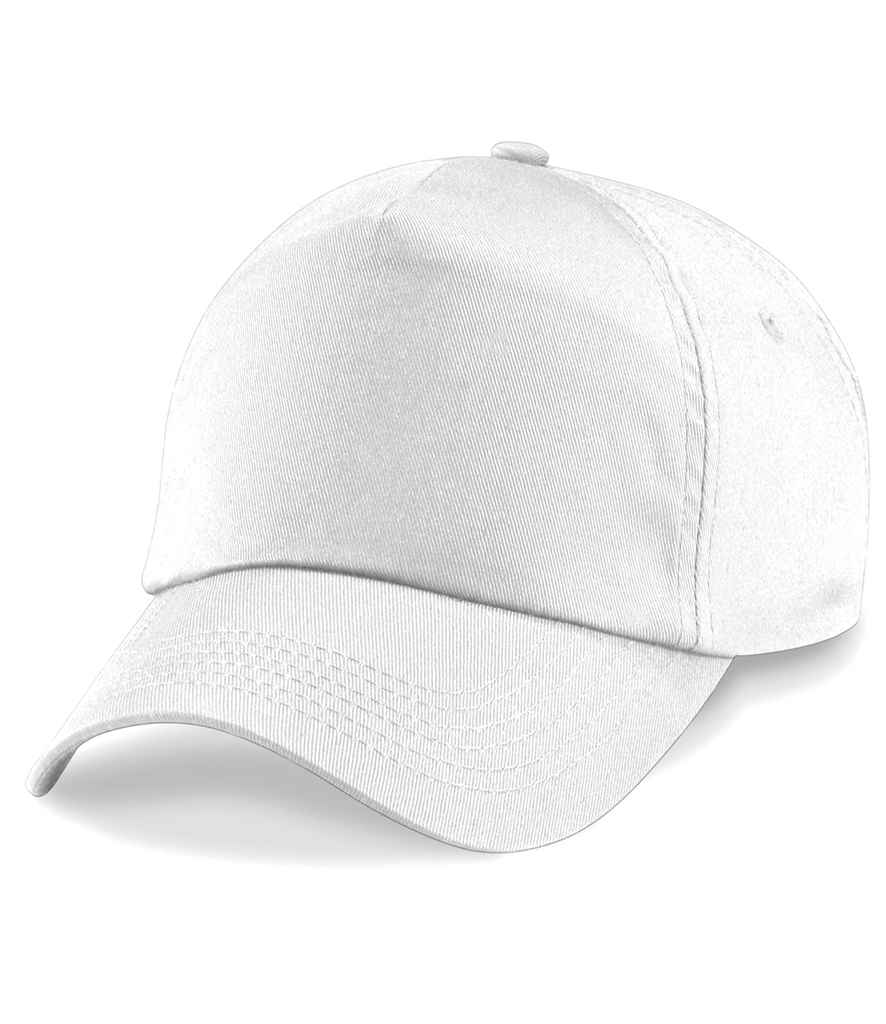 Beechfield Original 5 Panel Cap - White (BB10)