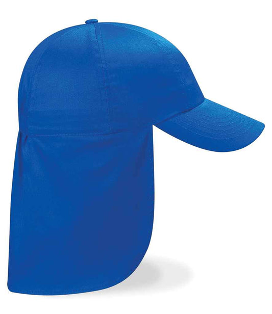 Beechfield Kids Legionnaire Style Cap - Bright Royal (BB11B)