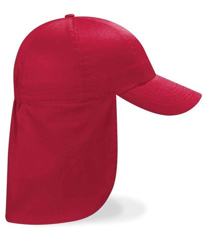 Beechfield Kids Legionnaire Style Cap - Classic Red (BB11B)